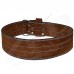 ARD Genuine Leather Power Heavy Duty Weight Lifting Body building Belt Brown